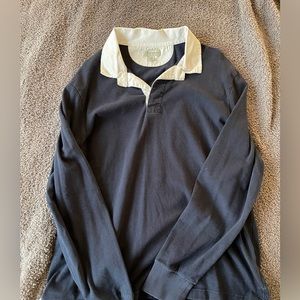 J. Crew long sleeve with white collar